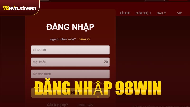 Đăng Nhập 98WIN